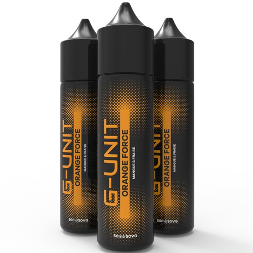 G-UNIT Eliquid need his new label Design by Studio C7