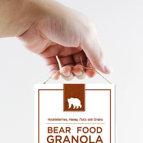 print or packaging design for Bear Food, Inc Diseño de mille_design