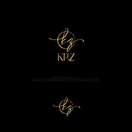 Personal Logo with design centered around the letter "Z" Design by CrissVons