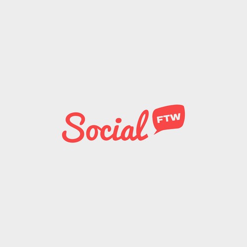 Create a brand identity for our new social media agency "Social FTW" Diseño de Petar Jovanović