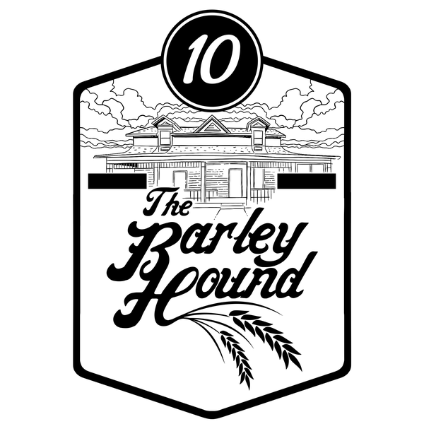 Restaurant 10 year annivesrsary logo