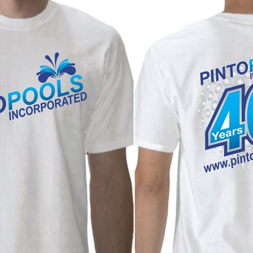 NEW Tshirt Design for swimming pool company Design by Thomas Ecker