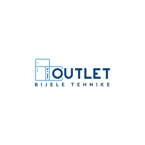 New logo for home appliances OUTLET store Diseño de NuriCreative