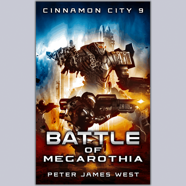 Book Cover for a sci-fi series