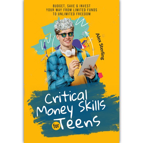 Design an eye-catching and powerful book cover to appeal to teens and young adults Design by ink.sharia