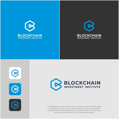 Blockchain creative logo contest Design by The Daydreamer Std