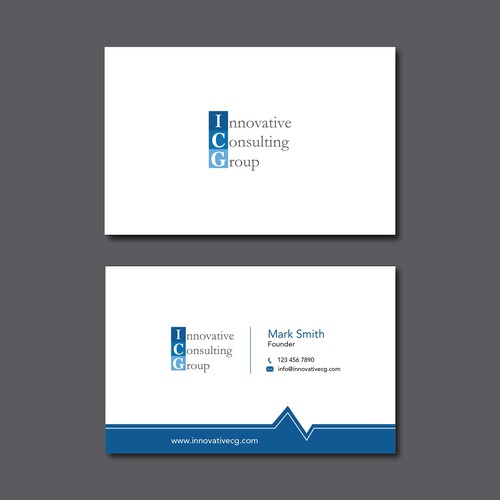 Design di ICG Business Cards di TJeny