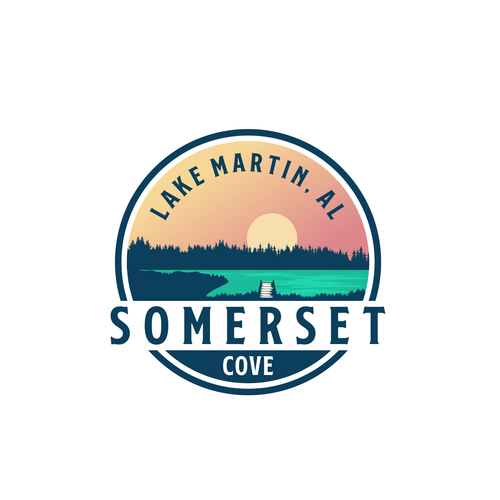 Design di Lake Marina Logo di nutronsteel