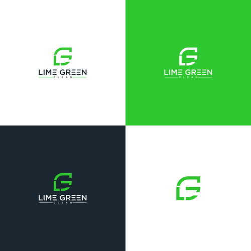 Lime Green Clean Logo and Branding Design by Clororius