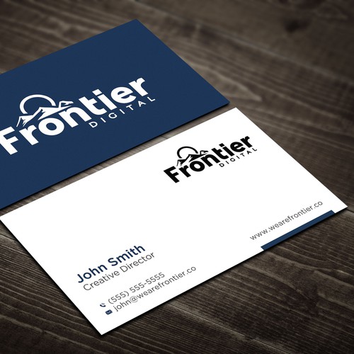 Create a business card with a rock solid brand Réalisé par Rskylight