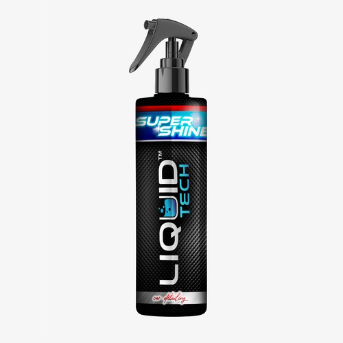 Labels for a chemical company creating "high tech" automotive detailing products Diseño de Hey Mad´esigns⚡