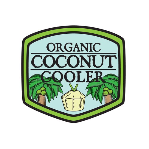 New logo wanted for Organic Coconut Cooler Réalisé par Sterling Cooper