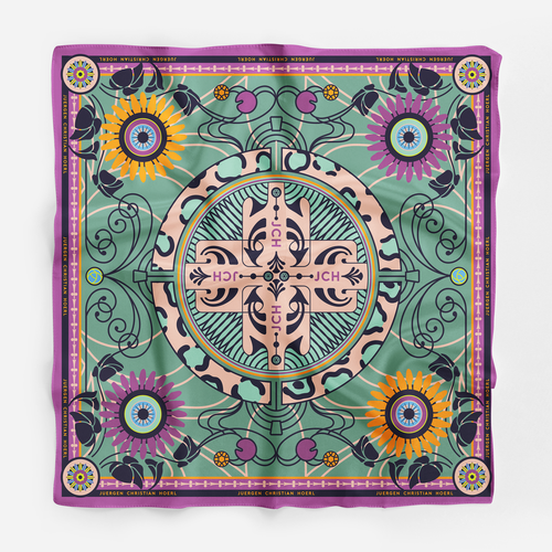 Design Pattern for silk scarf por San Ois