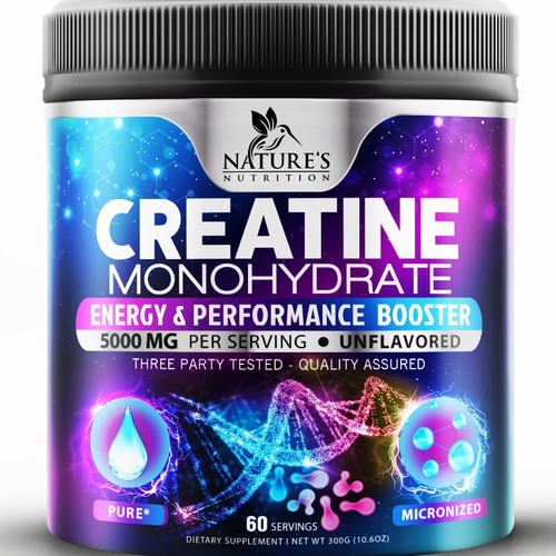 Micronized Creatine Monohydrate Powder 5000mg - Pure Creatine, Unflavo —  SilverOnyx LLC