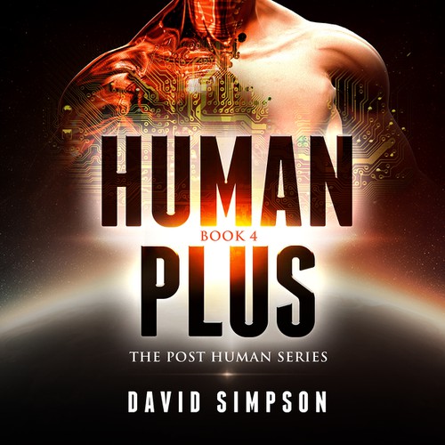 Book Cover Design - Sci-Fi Human/technology integration / Artificial Intelligence story Design by " Portugal "