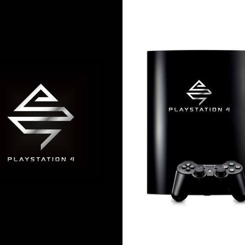 Community Contest: Create the logo for the PlayStation 4. Winner receives $500! Design by bo_rad