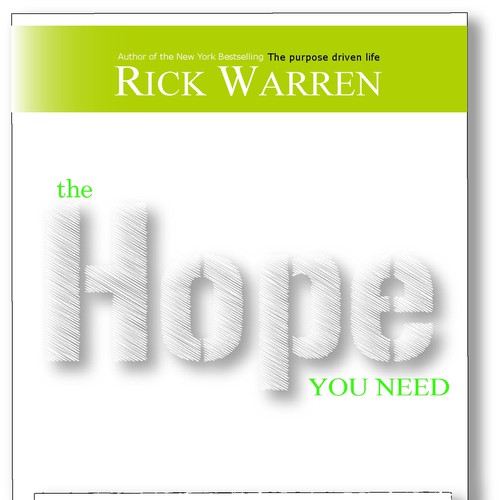 Design Rick Warren's New Book Cover Design réalisé par genteradical