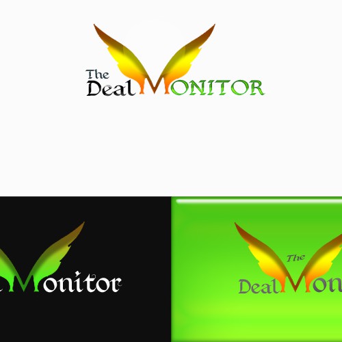 logo for The Deal Monitor Design by naveed ahemad