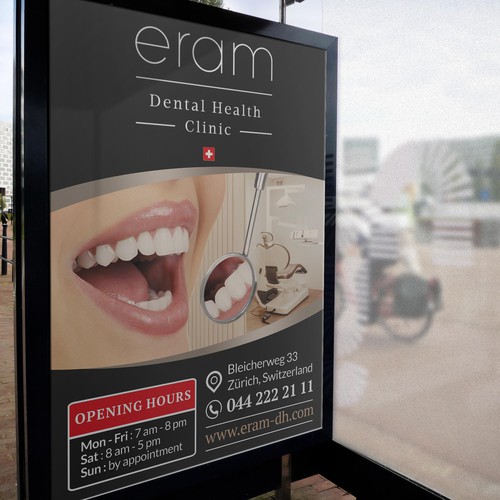 Create a eyecatching poster for a leading dental clinic. Design by dyan saputra