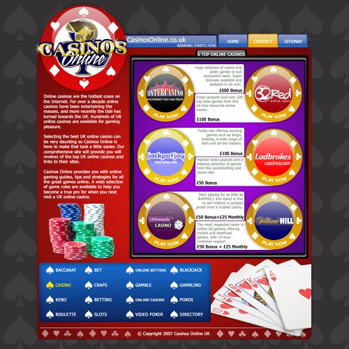 Diseño de página web (codificada) propuesta en el concurso por Carlitos