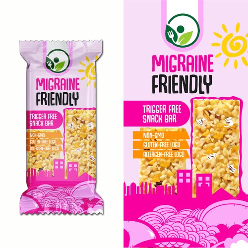 Custom Packaging For New Snack Bar Brand Design by chinmoydesigns