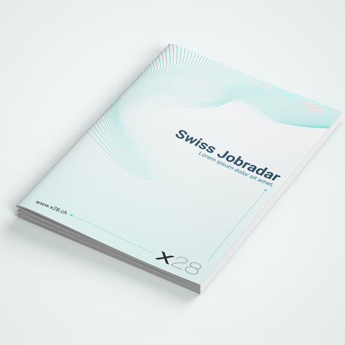 Design infographics for a unique Swiss labor market report Design by Sajalonfire