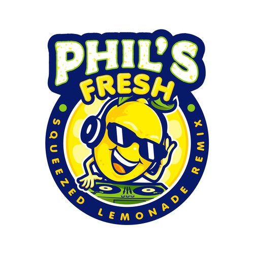 Fresh squeezed lemonade logo reinvented Design by brint'X