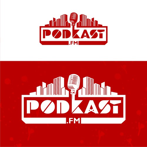📣 our PODKAST.FM radio needs its logo Design by Lemonetea design