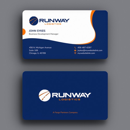 Design di Runway Logistics Business Card di Xclusive16
