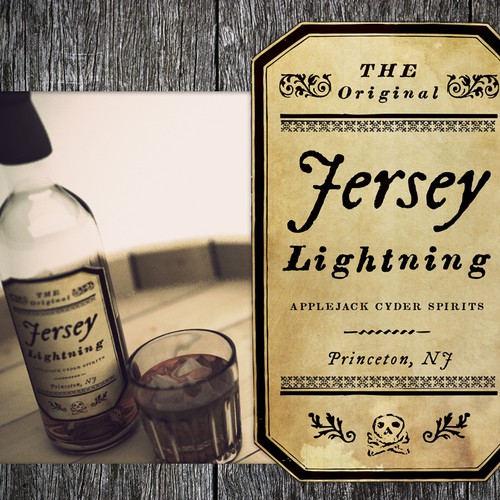 Jersey lightning, Product label contest