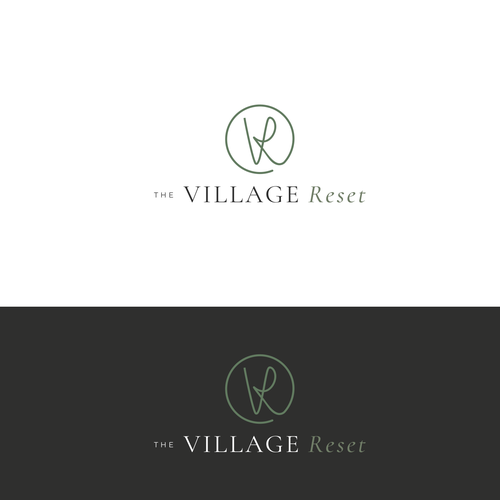 Winnend ontwerp in de wedstrijd "Help us bring The Village Reset to life: a modern village for busy families" in de categorie Logo-ontwerp