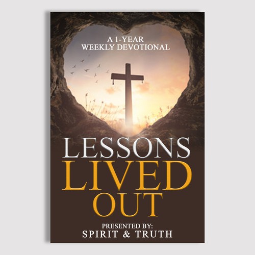 We need a captivating cover for our 1-year Devotional! Design by Zahari Studio