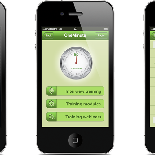 10minuteinterviewprep.com needs a new app design デザイン by m3rl1n0