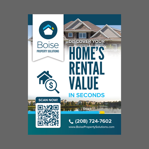 Create an Eye-Catching 1/4 Page Ad for a Leading Property Management Company! Design by Adi Azudin