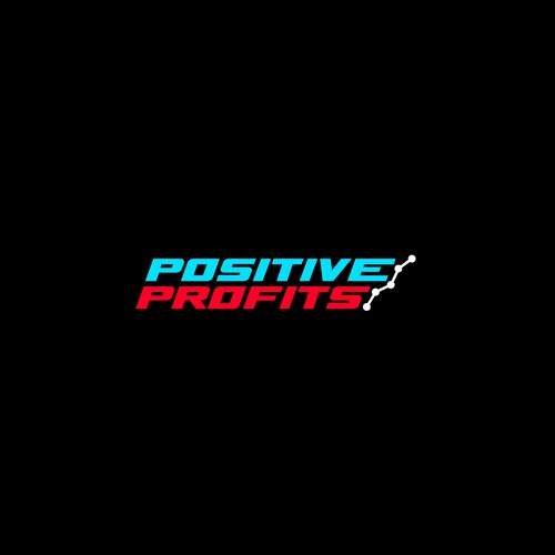 Positive Profits Logo Diseño de Adik