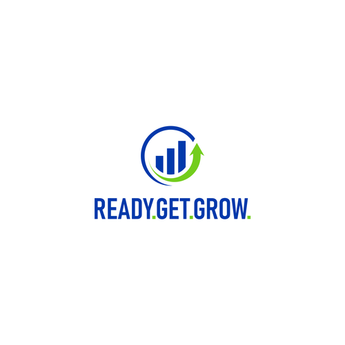 "Ready.Get.Grow." winning Logo design