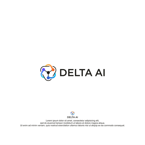 Artificial Intelligence logo for college students Design by ᶜˢ░ₒᵤᵣₐGraphic