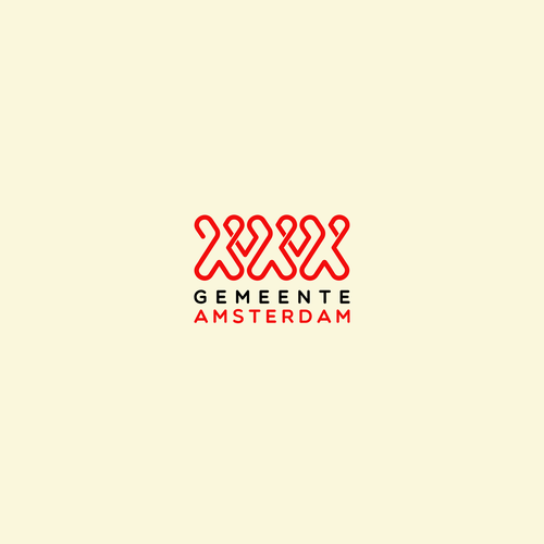 Community Contest: create a new logo for the City of Amsterdam Ontwerp door vermela