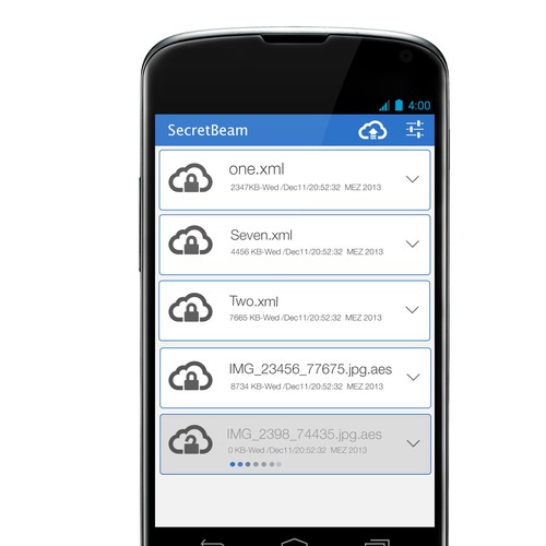 Proposta di design per un contest della categoria Design di app realizzata da LifePixelArt