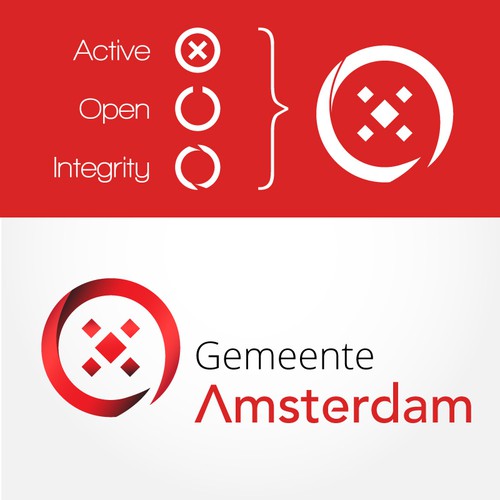 Community Contest: create a new logo for the City of Amsterdam Ontwerp door Septuplo