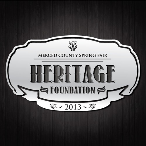 logo for Merced County Spring Fair Heritage Foundation Diseño de Dusan Stojisavljevic