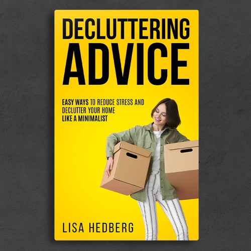 Design a book cover about decluttering your home Design by Adriano - Covers