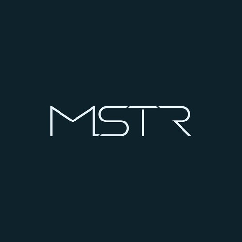 Create a minimalist with a hint of street style for MSTR Logo design