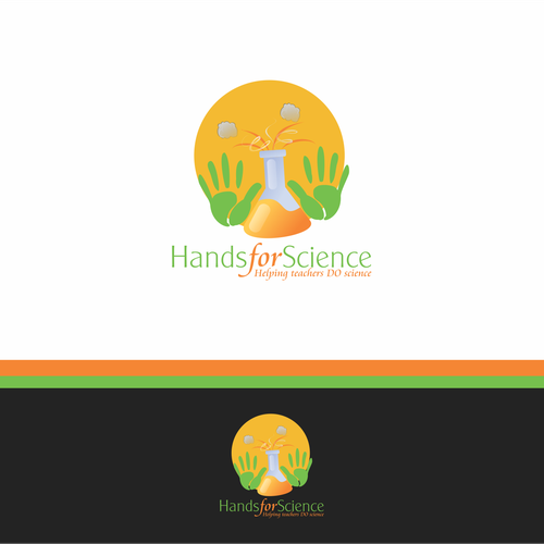 Create the next logo for Hands-for-Science Design by CWD Creative