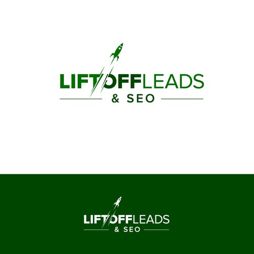 Logo and branding package: Liftoff Leads & SEO Design by websmartusa