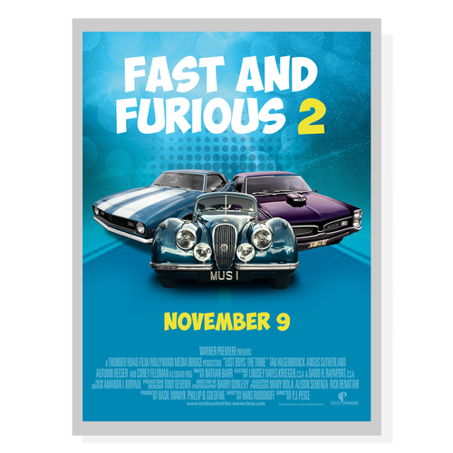 Create your own ‘80s-inspired movie poster! Design réalisé par barbozadiego ☑