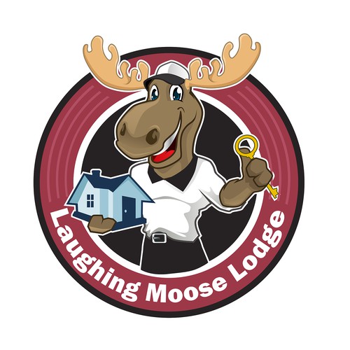 Laughing Moose Lodge - Create a Logo for Lasting Memories at a Vacation Rental Design by Rozie'sDesign™