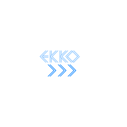 SIMPLE LOGO - ekko Letters then dm after Design by Ramiro Piedrabuena