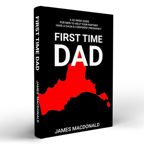 Book cover art appealing to First Time Dad & Expectant Mums Design by Masud007