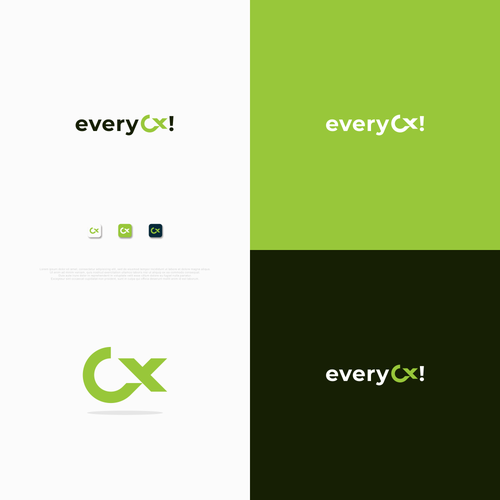 EVERY CX (Customer experience) logo for international SaaS product. Design réalisé par ♛ ReN™